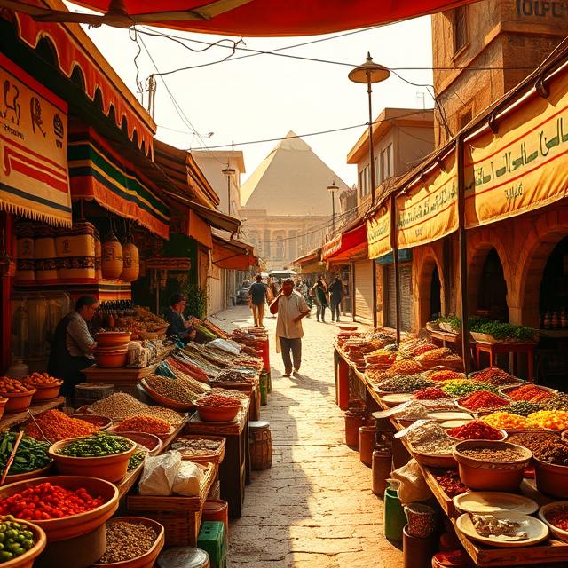 Egyptiläinen Ruoka – Mausteiden, Tuoksujen Ja Tarinoiden Maailma