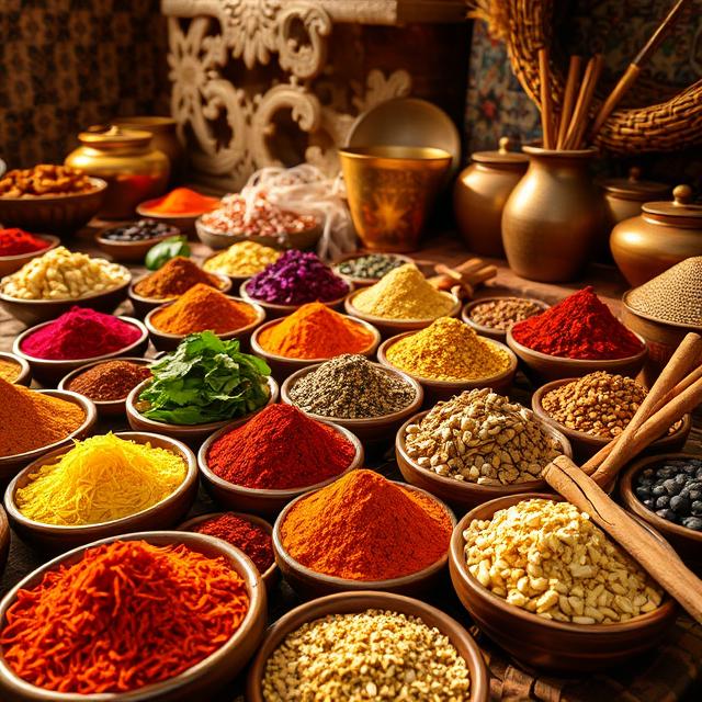 Mausteet, tuoksut ja aromit – Lähi-itä, Välimeri ja Afrikka sulautuvat
